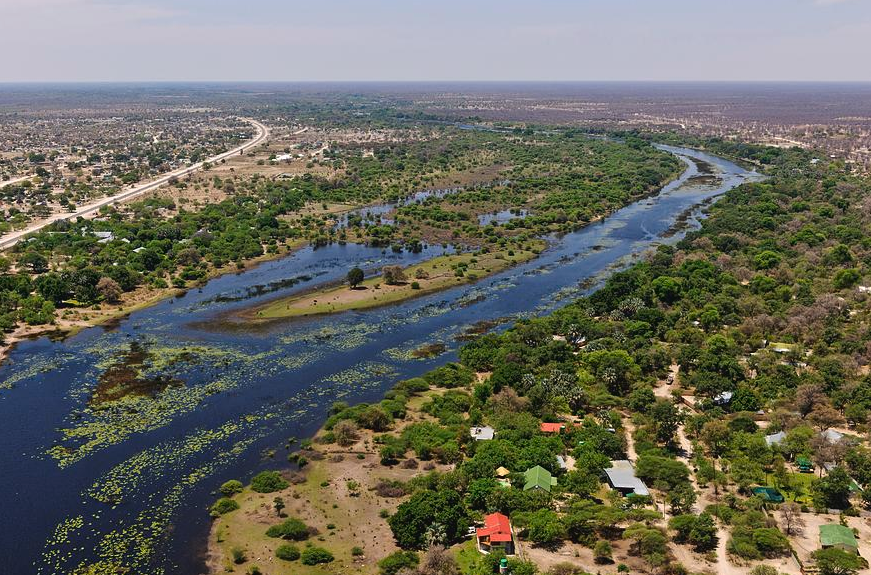 Thamalakane River, Maun, Botswana